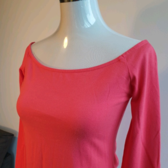 Forever 21 pink cotton dress, long sleeves, size M - Picture 2 of 4